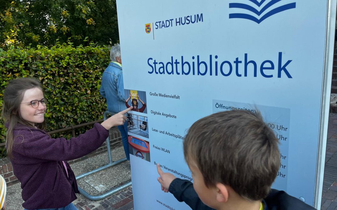 Ausflug zur Stadtbibliothek